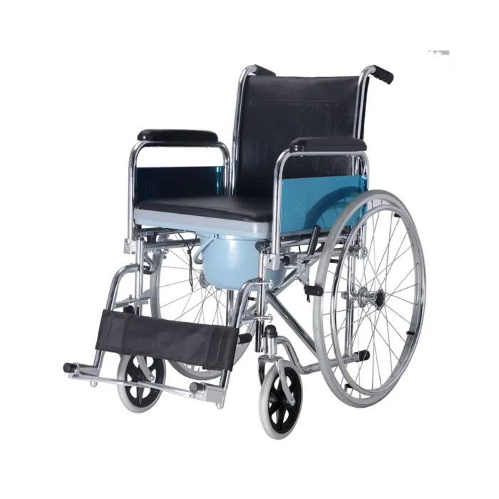 Buy Foldable Wheelchair With Commode - Image 1