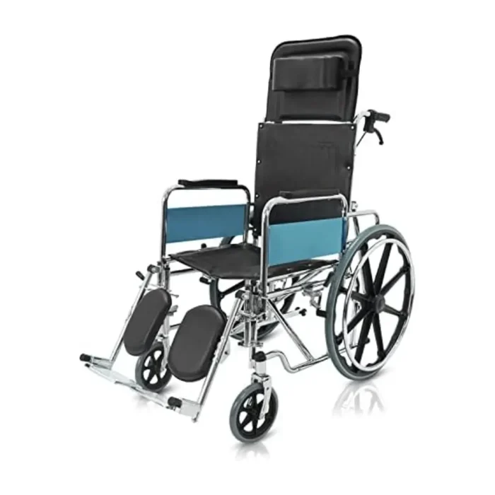 Recliner Wheelchair with Commode in Bangalore on Rent - Image 1
