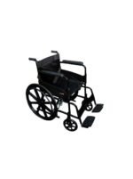 Standard Foldable Wheelchair in Bangalore on Rent - Image 2